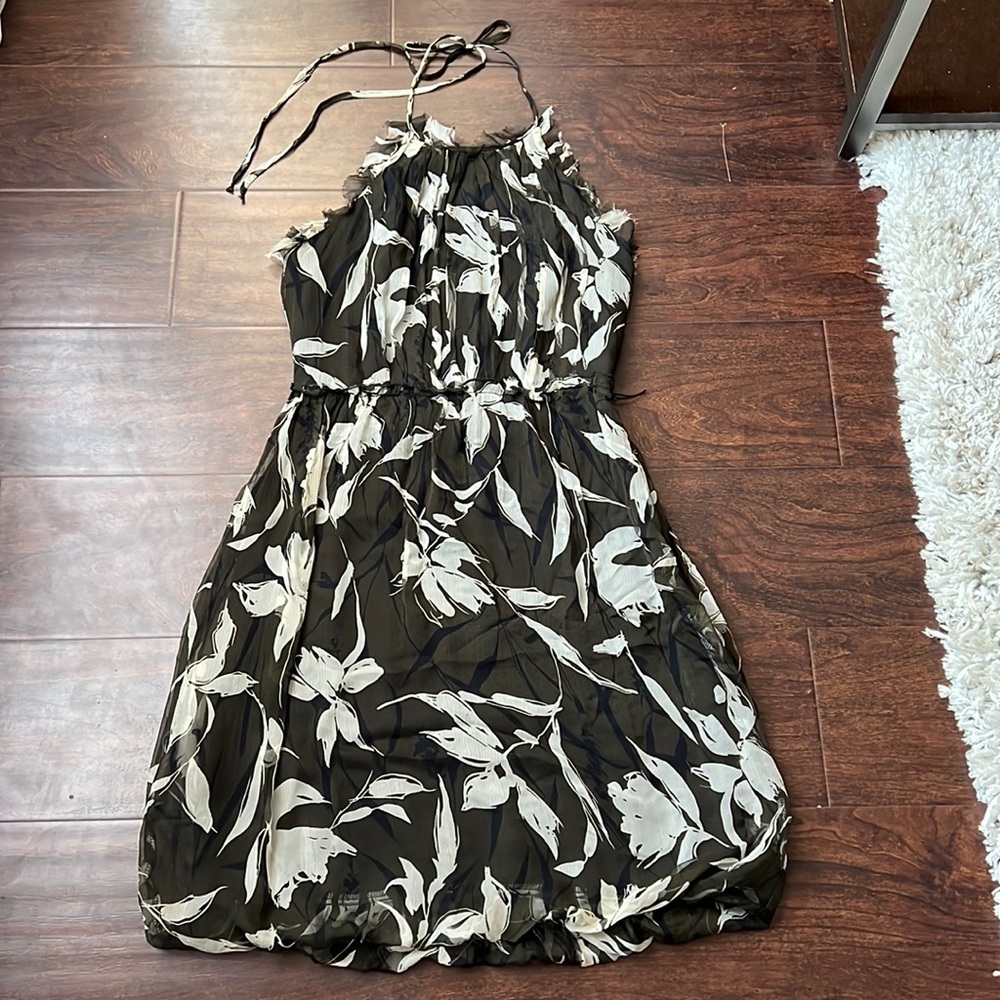 NOTICE Halter Tie Floral Dress